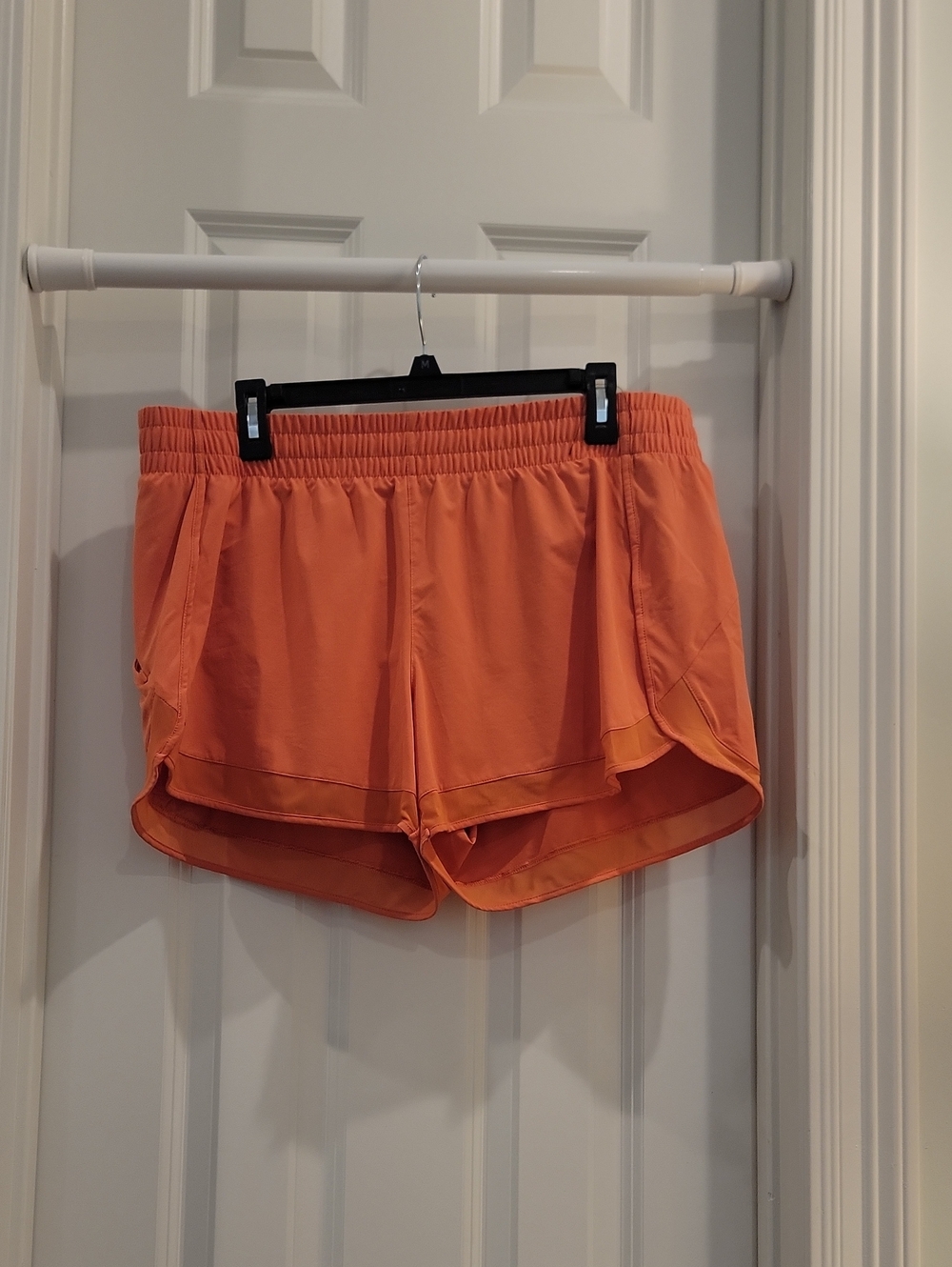 Athleta Bright Orange Women's Athletic Shorts